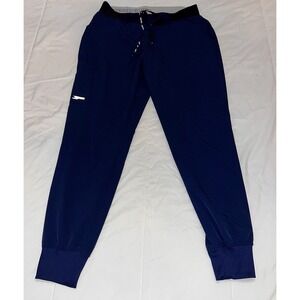Skechers Navy Blue M Jogger Scrub Bottoms Medical Workwear Nurse Uniform